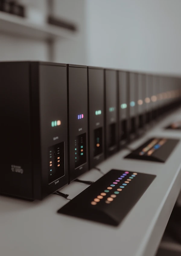 Sleek Black Devices