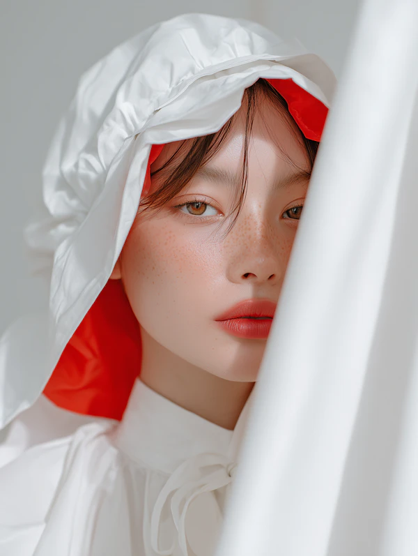 Freckled Portrait