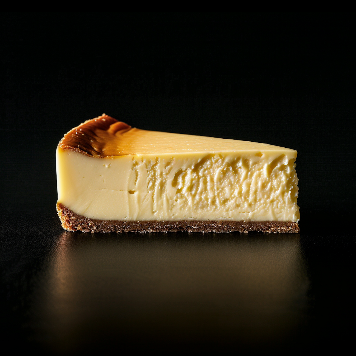 Elegant Slice of Cheesecake