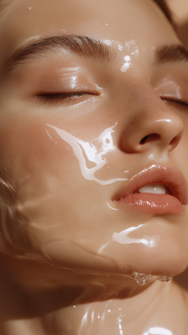 Glowing Skin Close-Up