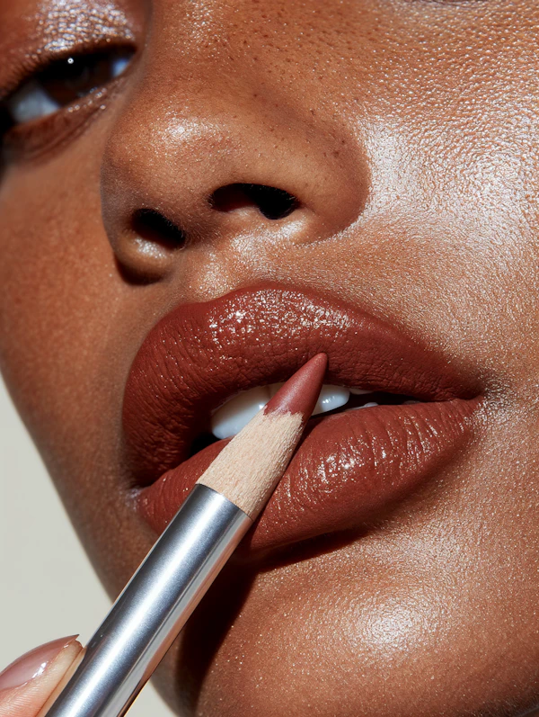 Lip Makeup Close-Up