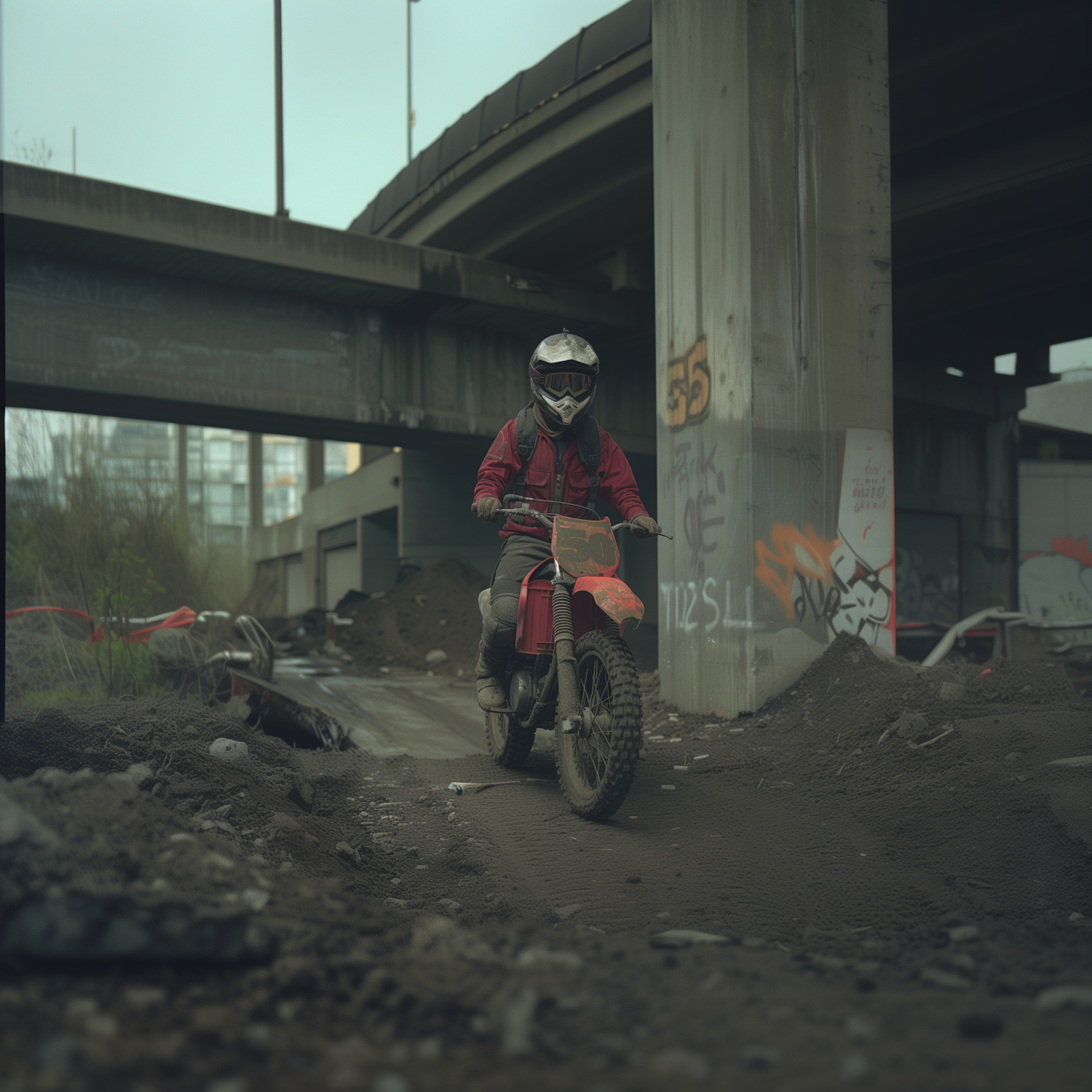 Urban Dirt Biking Adventure