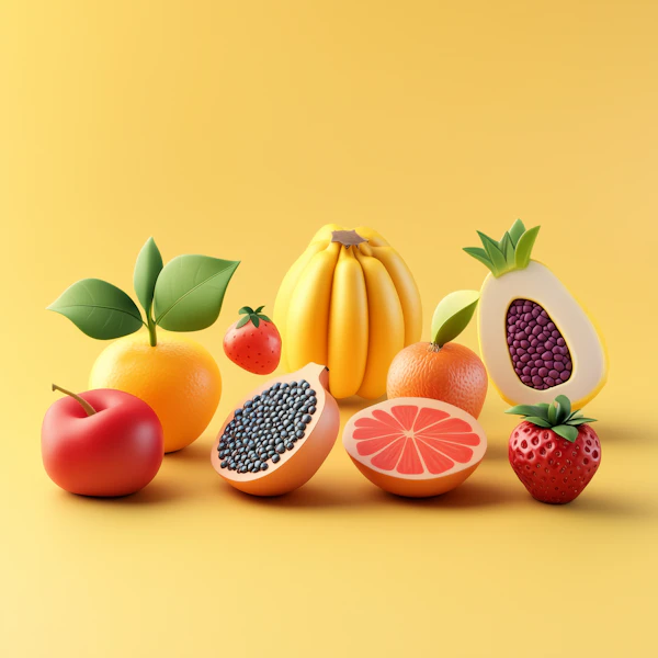 Colorful Fruit Display