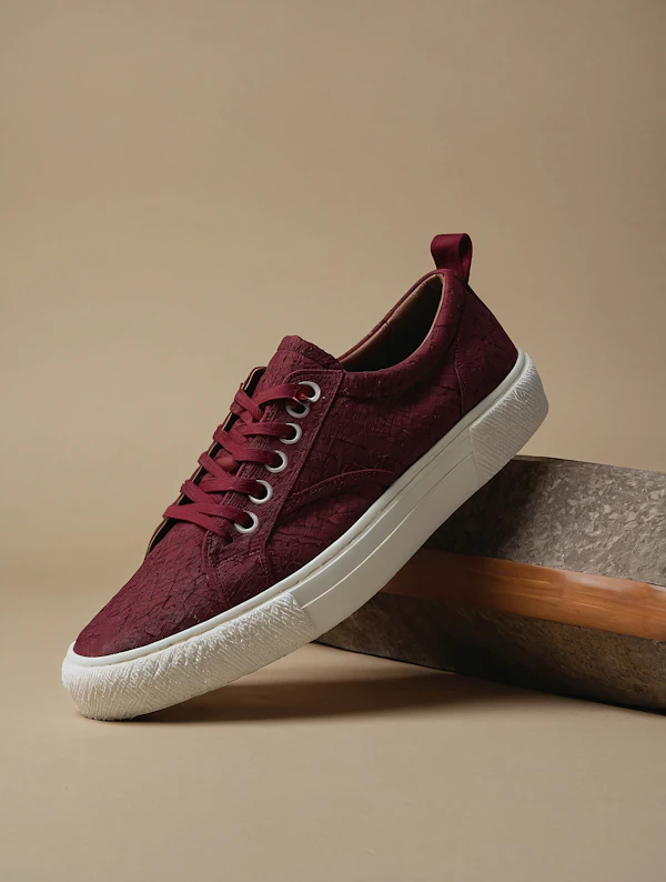 Stylish Maroon Sneaker