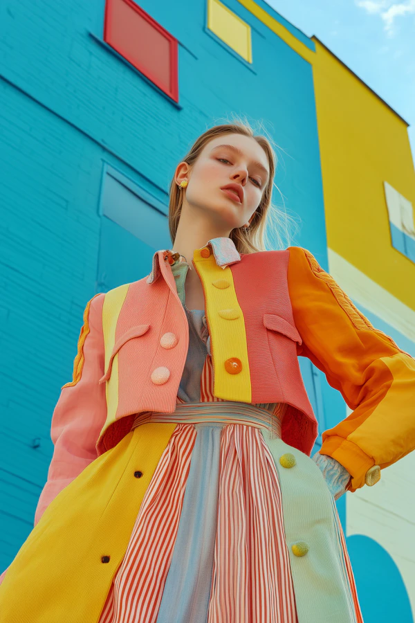 Colorful Fashion Portrait