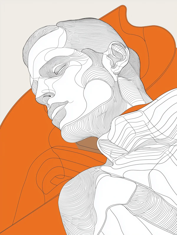 Abstract Human Illustration