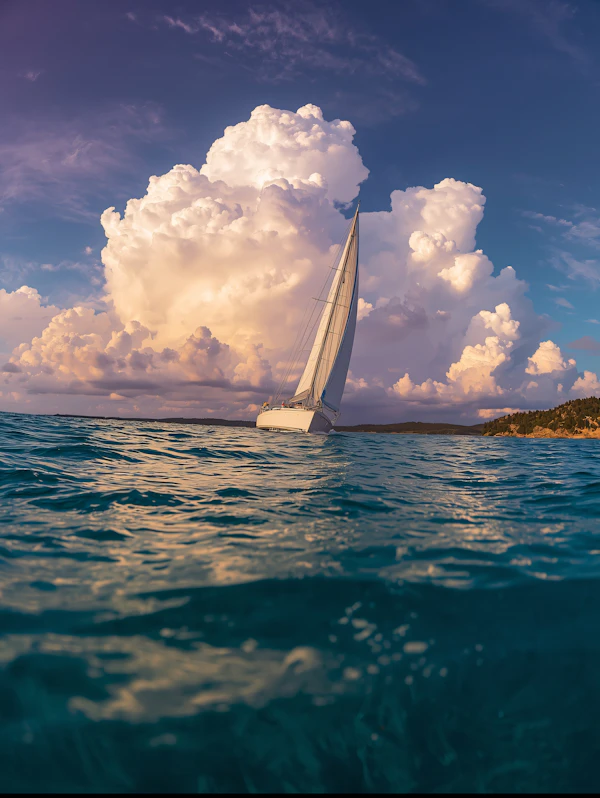 Sailboat at Sunset