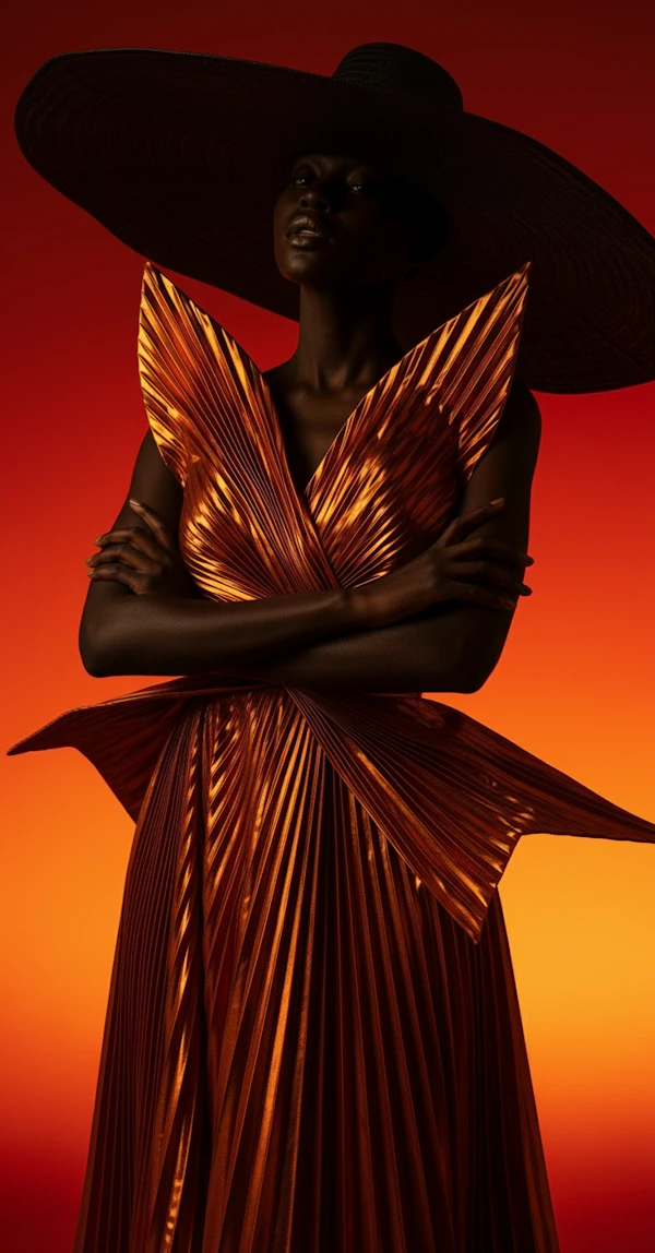 Dramatic Fashion Portrait