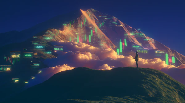Futuristic Financial Vista