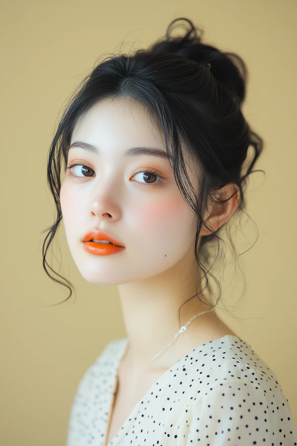 Elegant Portrait Close-Up
