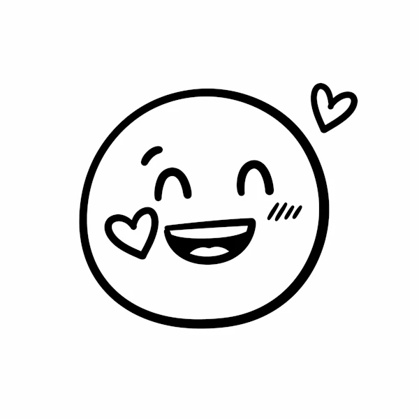 Smiling Emoji Art