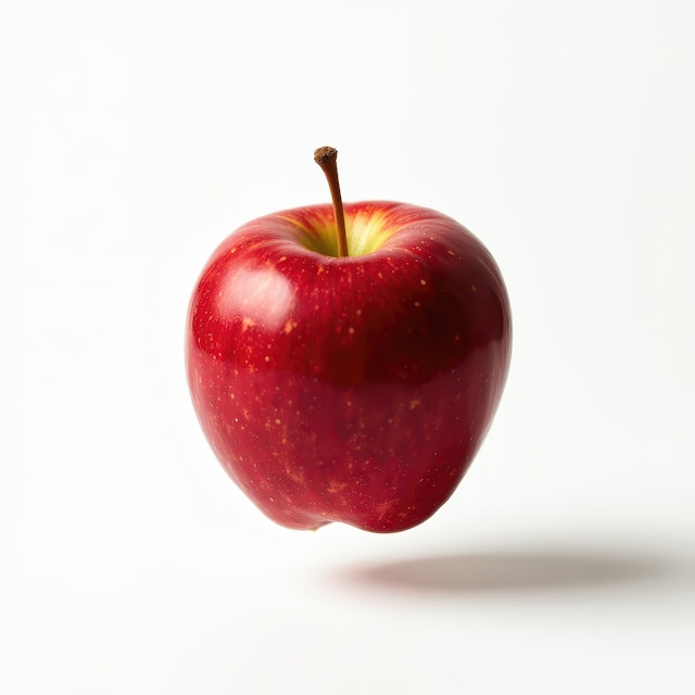 Floating Red Apple