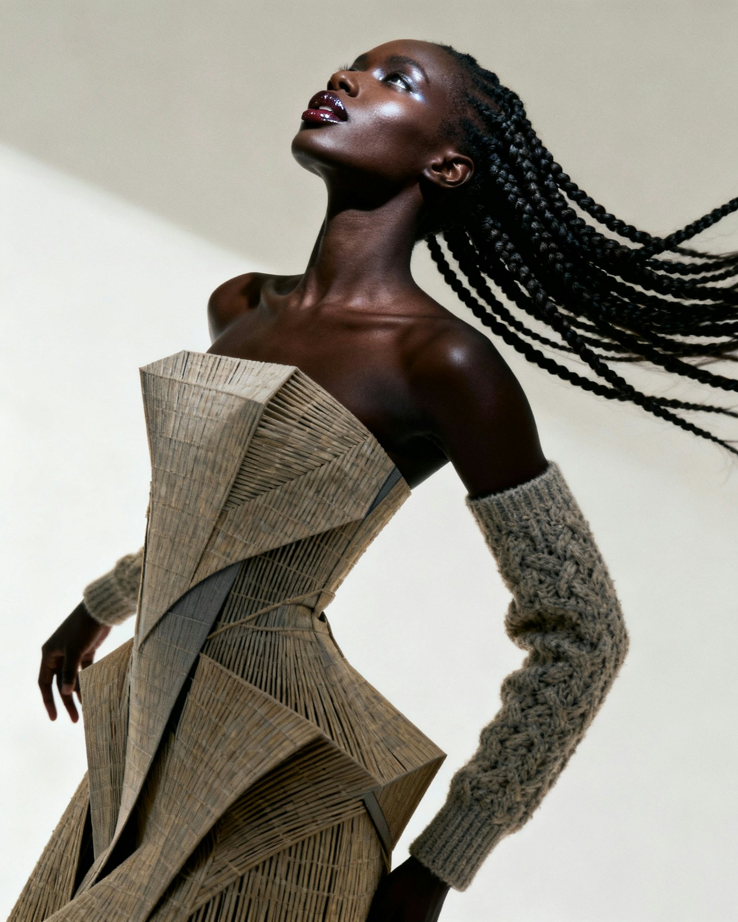 Dynamic Fashion Portrait