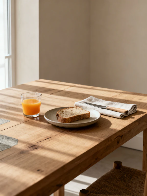 Rustic Breakfast Scene