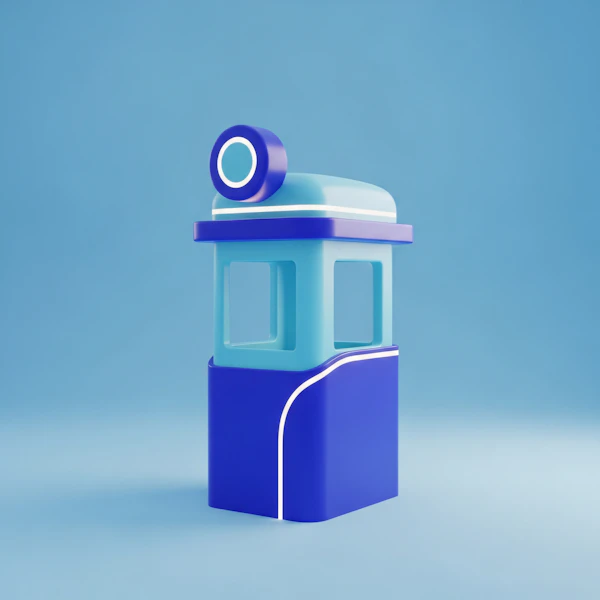 Futuristic Kiosk Design