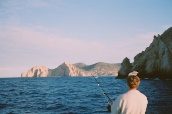 Serene Coastal Fishing