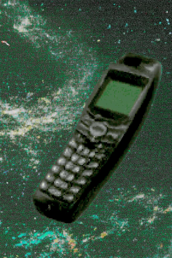 Retro Phone in Cosmos