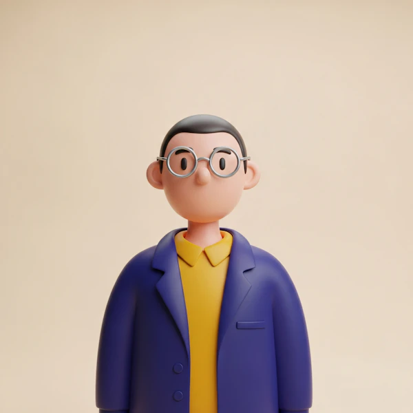 Minimalist 3D Character