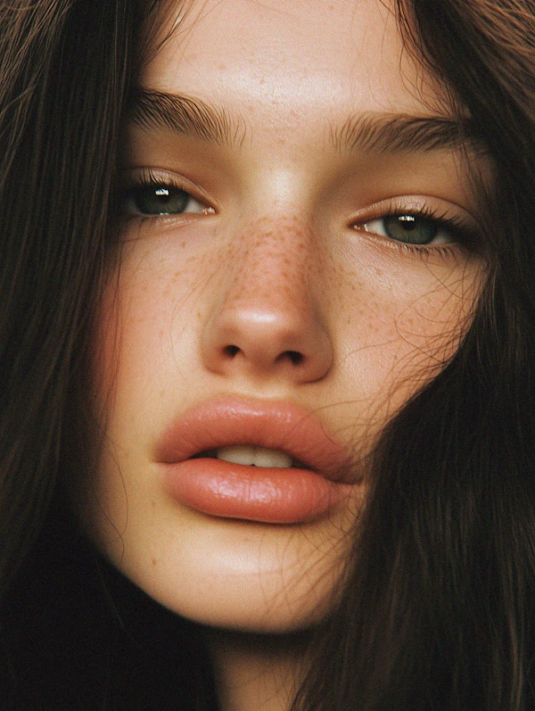 Freckled Beauty Portrait