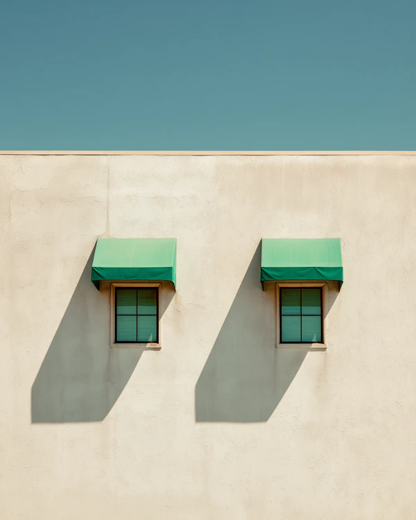 Minimalist Stucco Scene