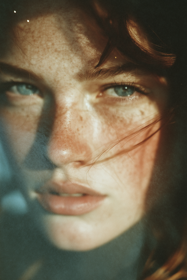 Freckled Portrait