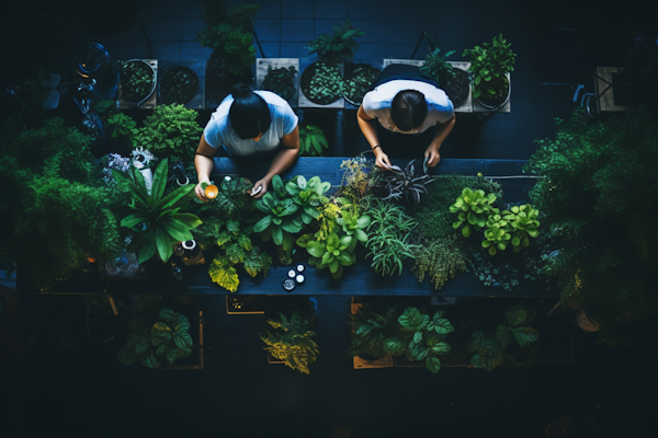 Gardeners in Greenery