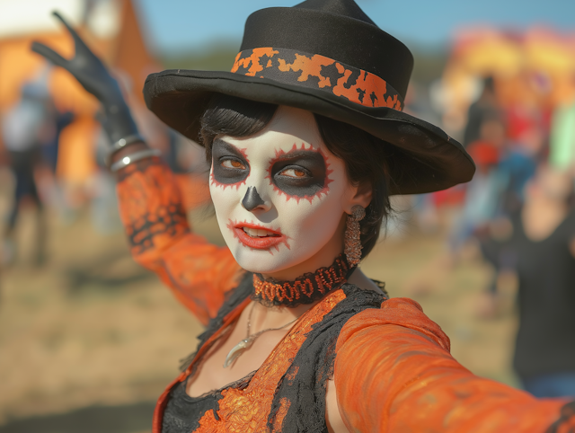 Day of the Dead Festive Costume