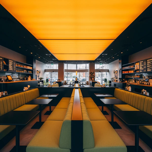 Modern Cafe Interior