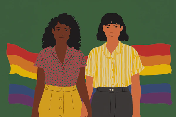 LGBTQ+ Unity Illustration