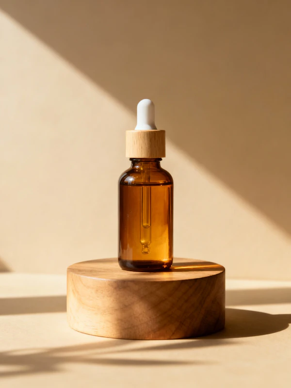 Amber Dropper Bottle
