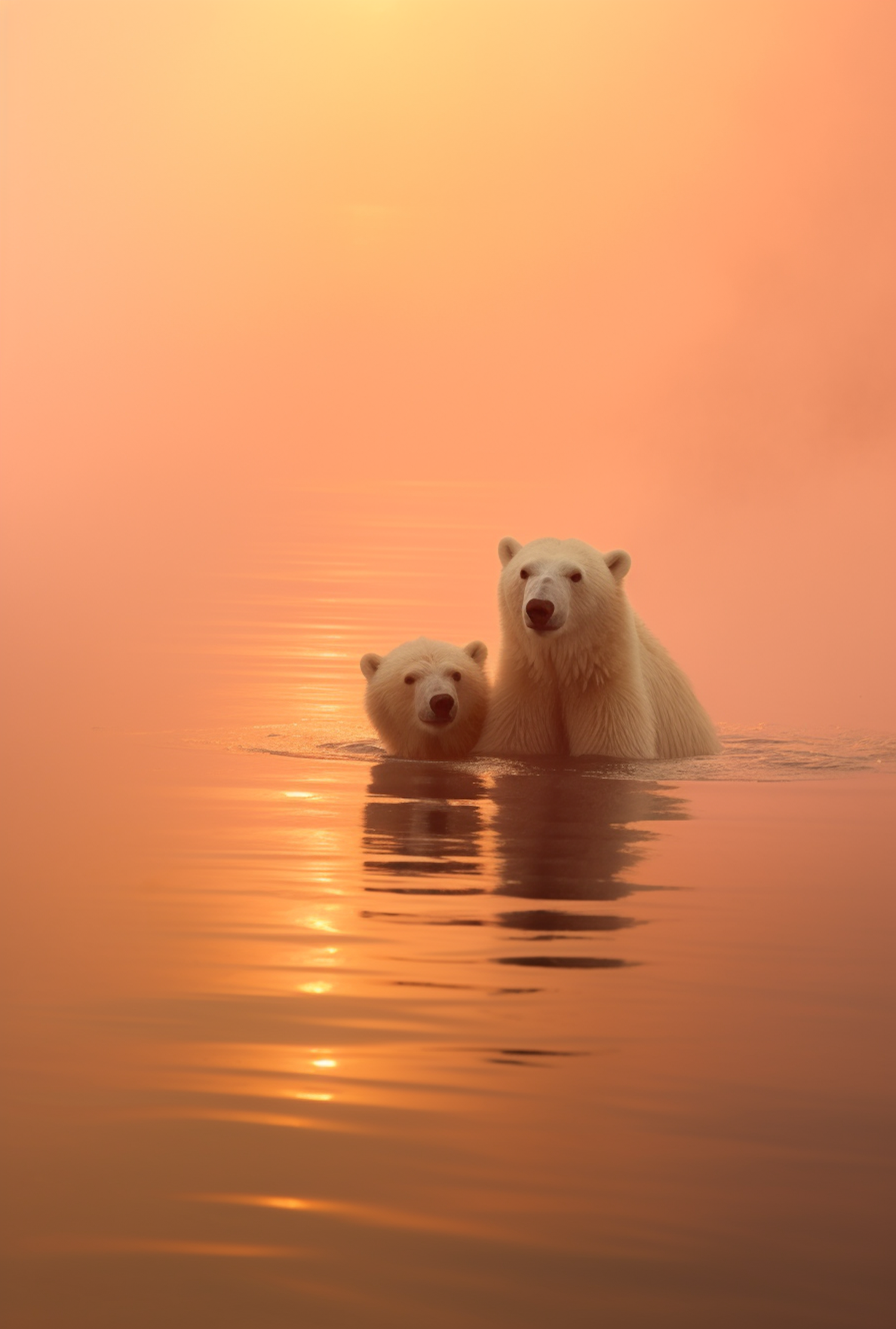 Arctic Serenity at Twilight