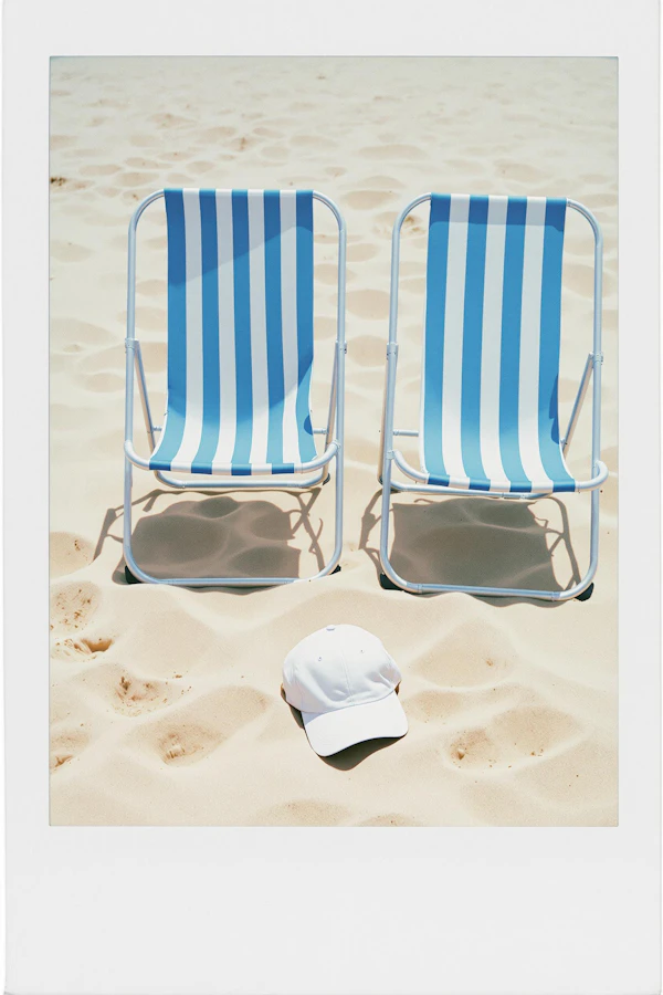 Beach Chairs and Cap