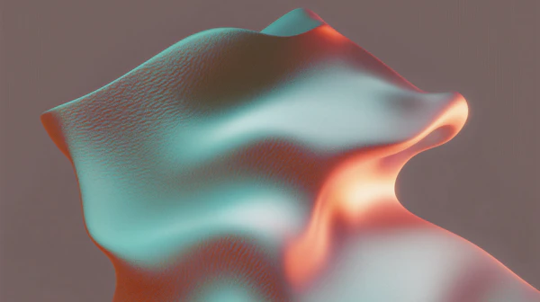 Surreal Flowing Fabric