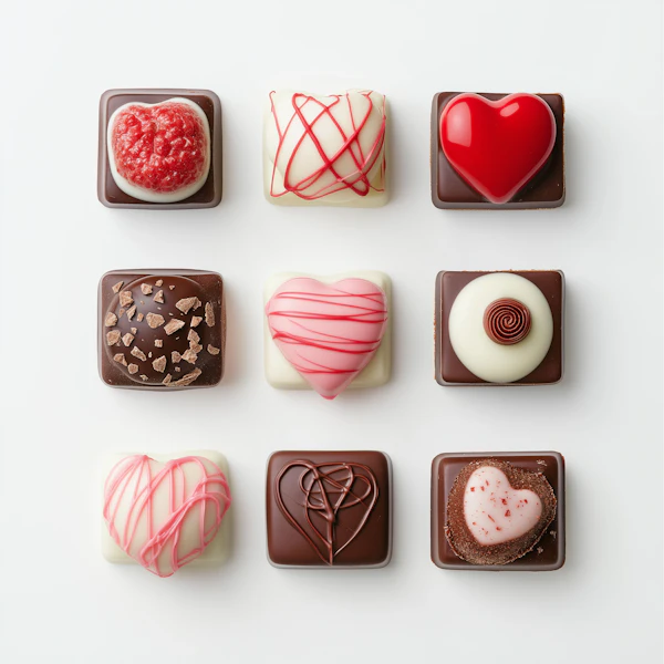 Artisanal Chocolates Grid