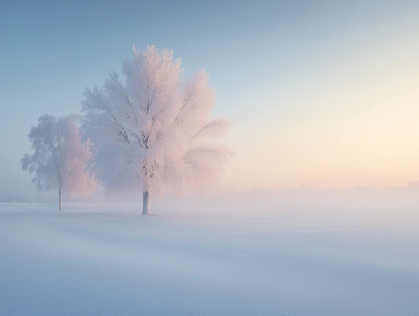 Serene Winter Landscape