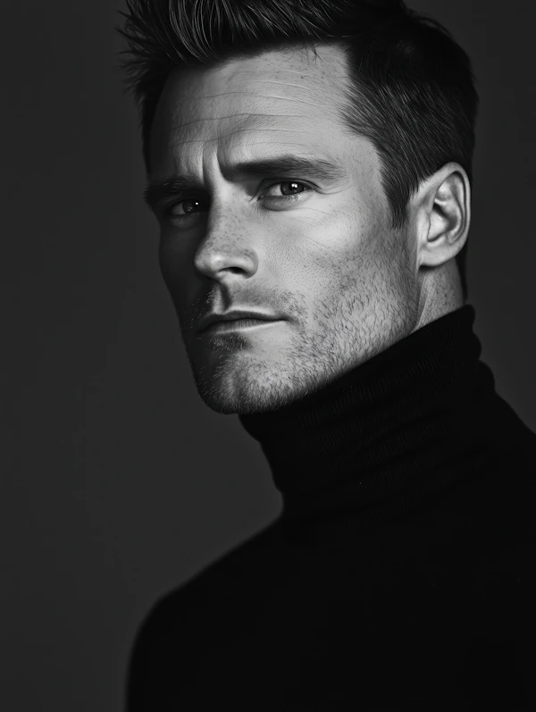 Dramatic Male Portrait
