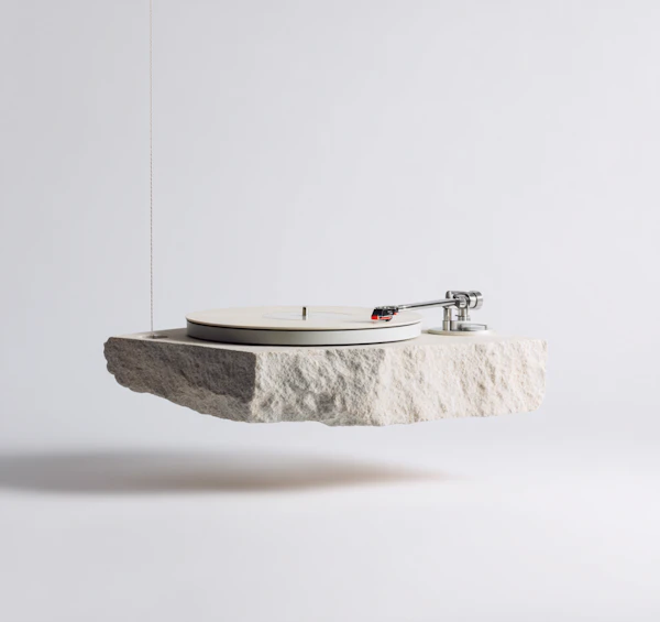 Floating Turntable Display