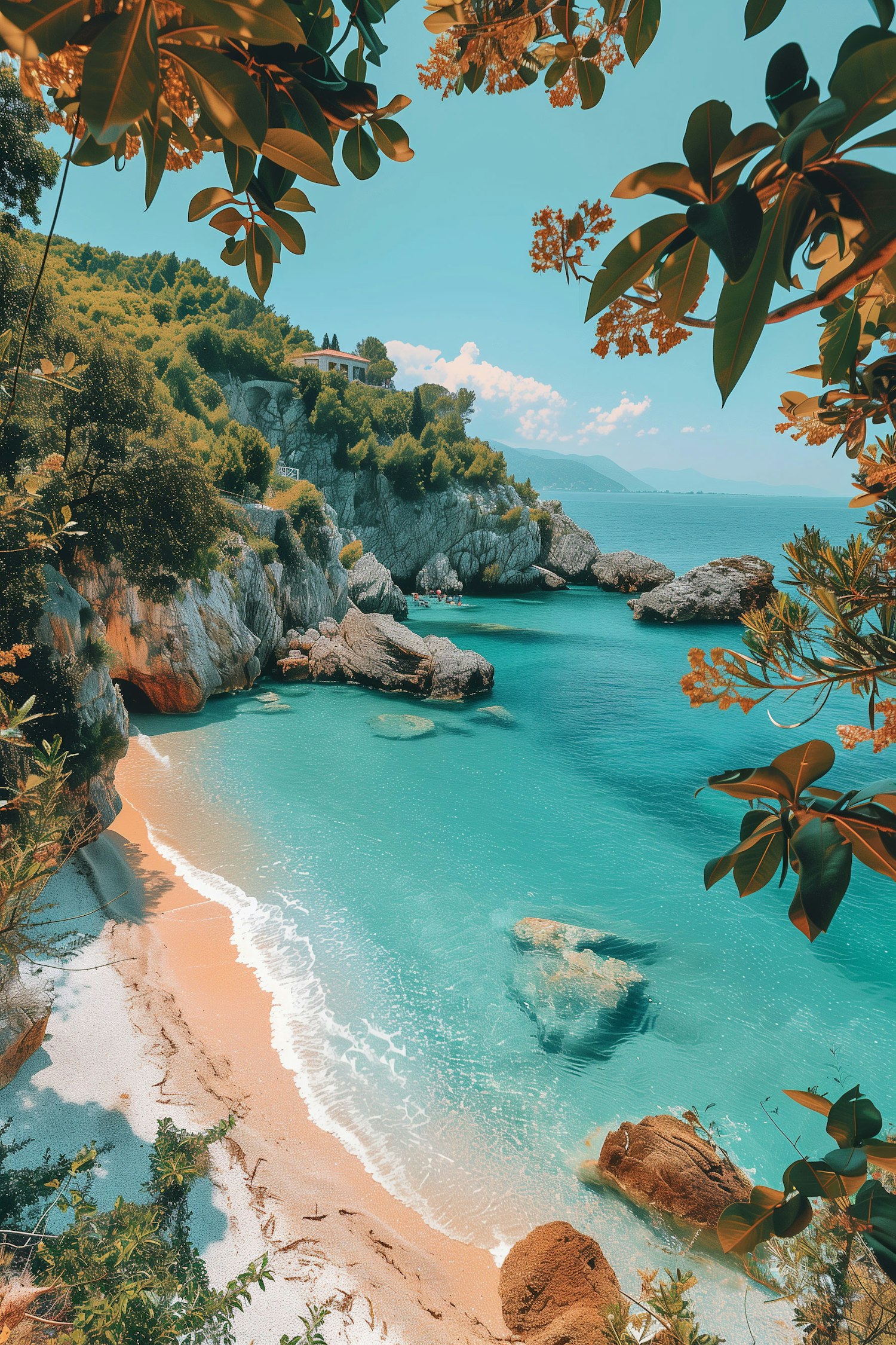 Mediterranean Seaside Serenity