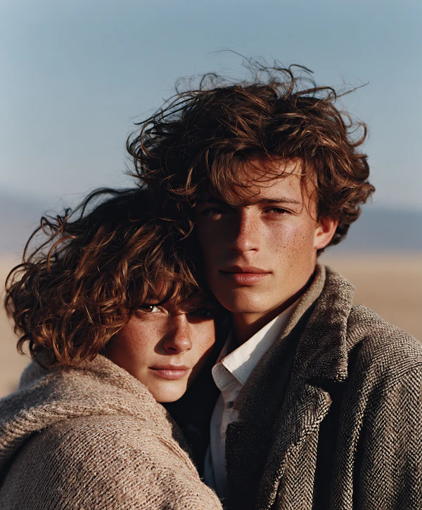 Outdoor Embrace Portrait