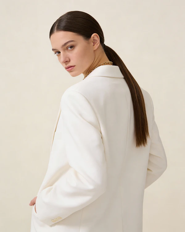 Elegant White Blazer