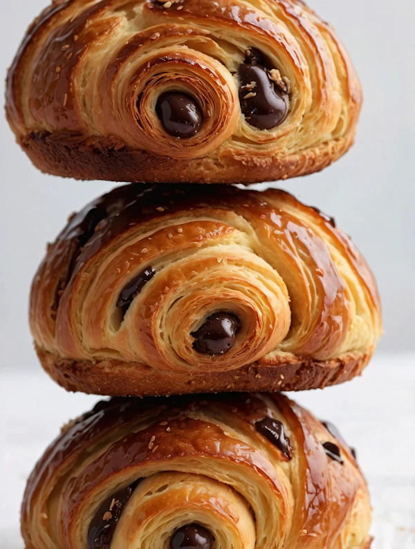 Stacked Pain au Chocolat