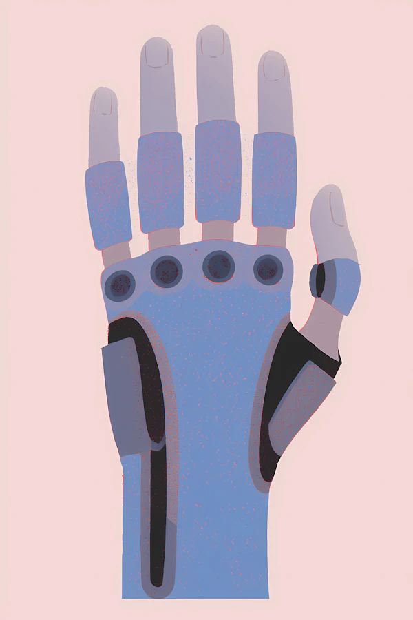 Futuristic Robotic Hand