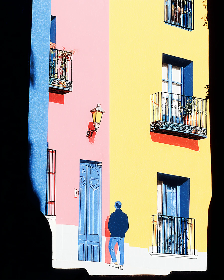 Colorful Urban Facade
