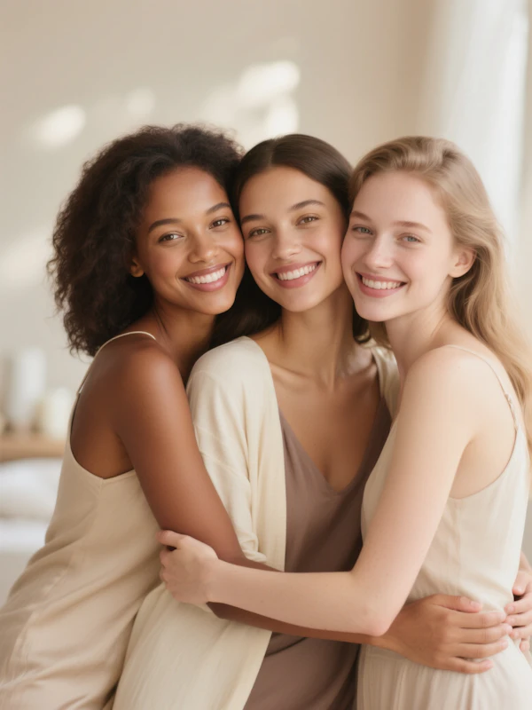 Warm Friendship Portrait