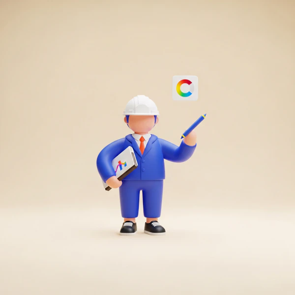 3D Character in Suit