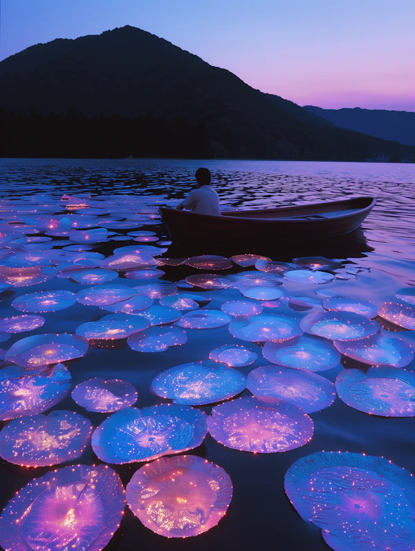 Twilight Lake Serenity