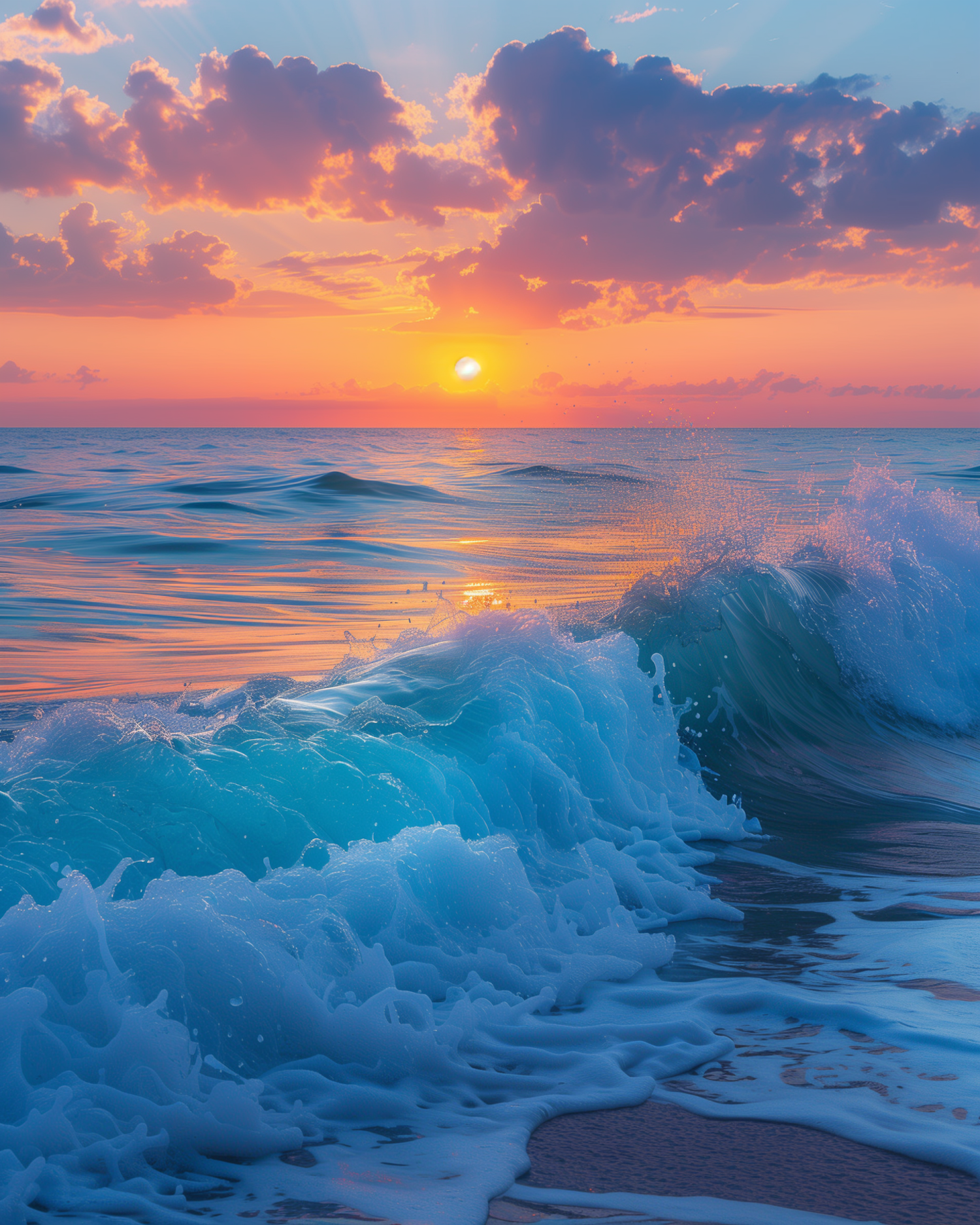 Breathtaking Ocean Sunset