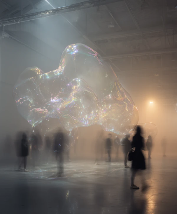 Surreal Bubble Sculpture
