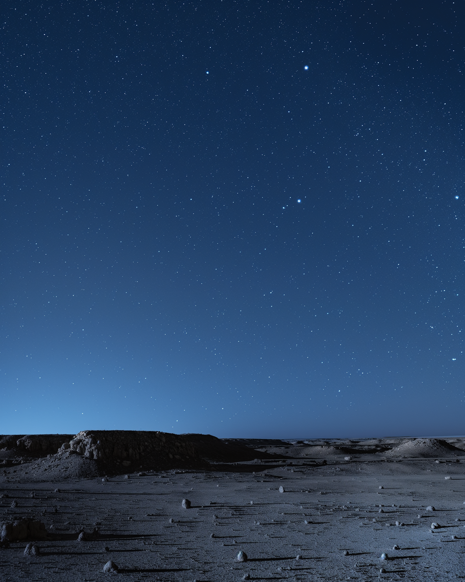 Starry Night over Desert