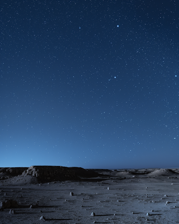 Starry Night over Desert